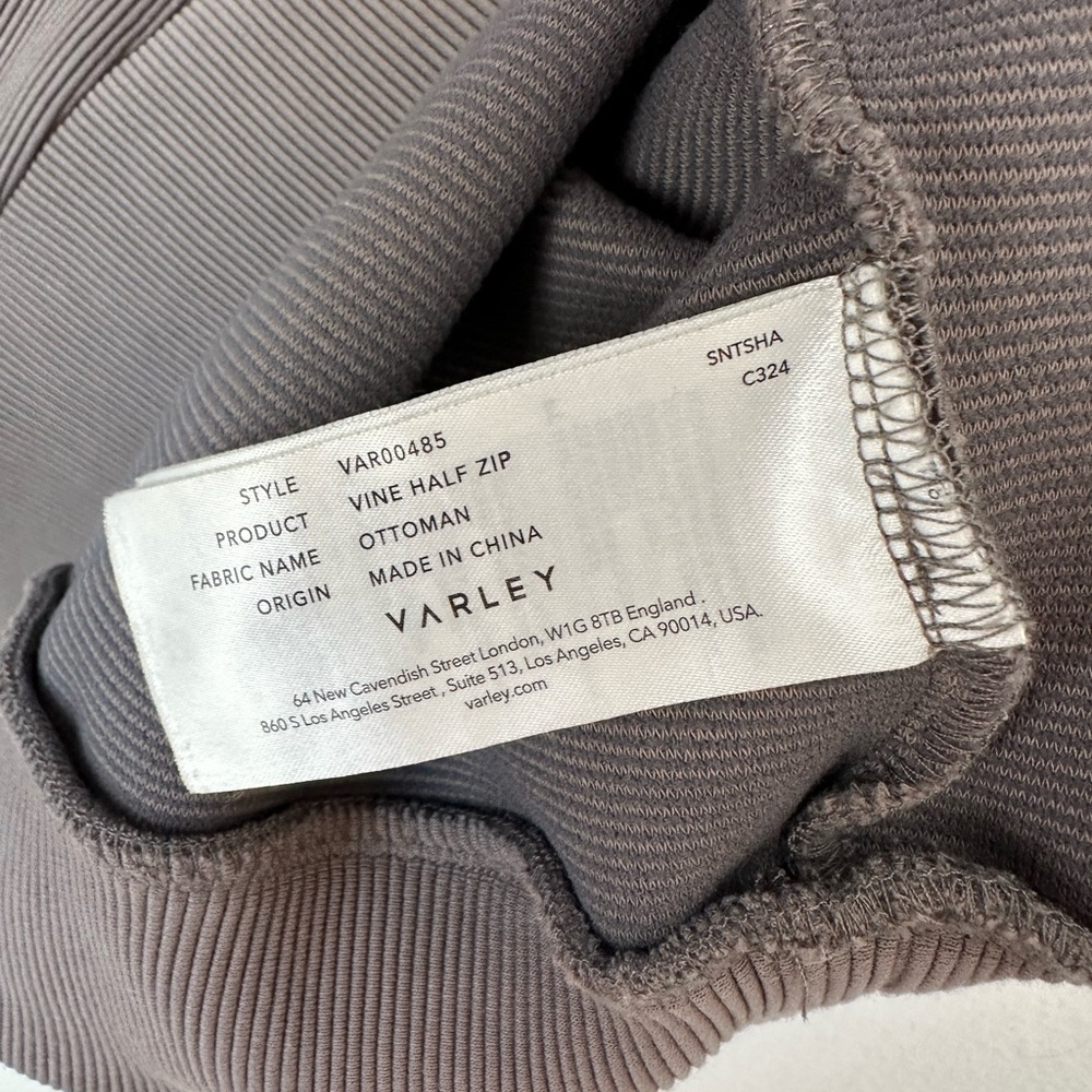 ☀️ VARLEY Vine Ottoman Half-Zip Popover - Picture 16 of 16